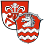 Das Wappen der VG Roßhaupten